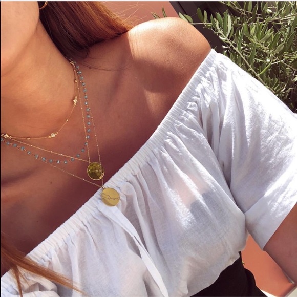 Lulus Jewelry - SALE Taurus Zodiac Sign Constellation Necklace
